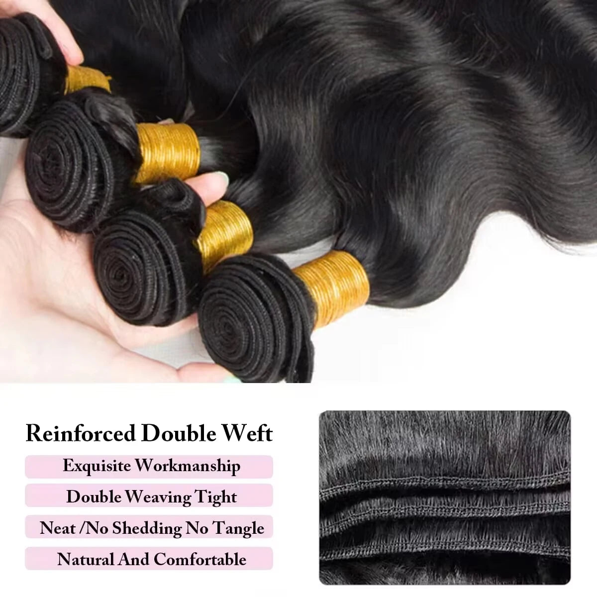 Brazilian Body Wave Hair Bundles