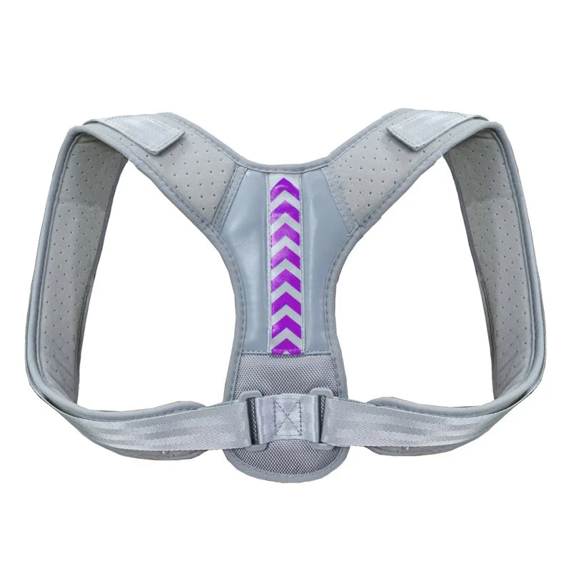 Adjustable Posture Corrector – Back & Shoulder Support, Clavicle, Spine Brace for Home & Office.