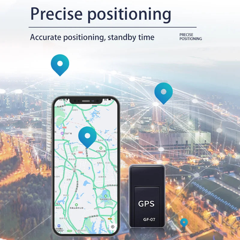 GPS Tracker Strong Magnetic Car Tracking Anti-Lost Anti-Theft Equipment Mini Portable Precise Positioning GPS Locator