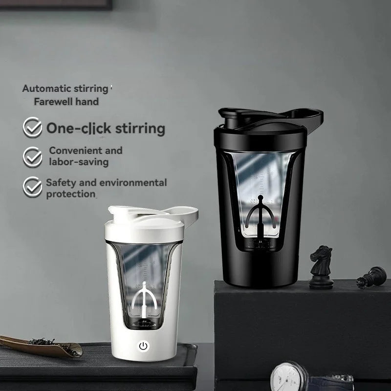 Electric Protein Shaker – Self-Stirring Bottle, Portable Blender Cup for Coffee, Milk, Fitness Drinks