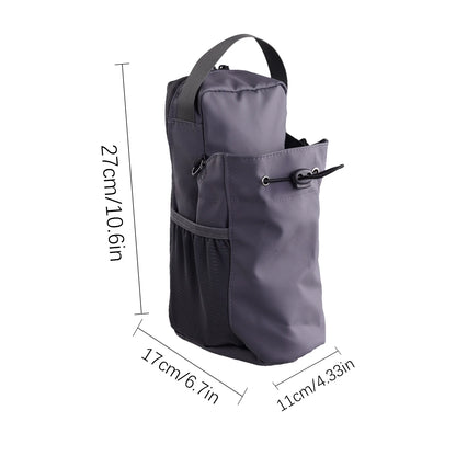 Magnetic Gym Sling Bag – Waterproof Crossbody with Bottle & Phone Holder for Sports & Travel