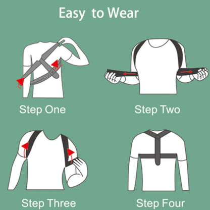 Adjustable Posture Corrector – Back & Shoulder Support, Clavicle, Spine Brace for Home & Office.