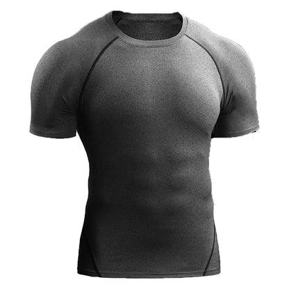 2025 Men’s Compression T-Shirt – Quick-Dry, Elastic Sportswear for Running, Gym & Workout