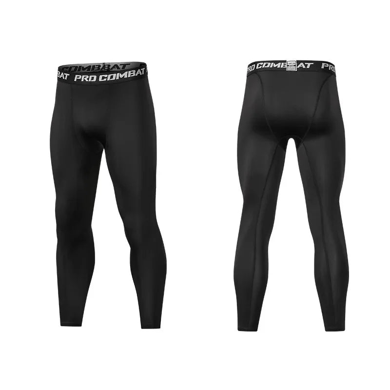 Men’s Compression Pants – Cool-Dry Leggings, Sports Baselayer, Running & Workout Tights
