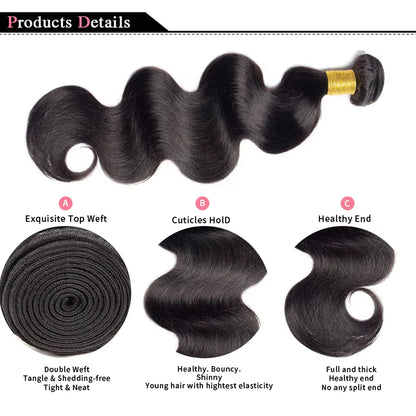 Brazilian Body Wave Hair Bundles