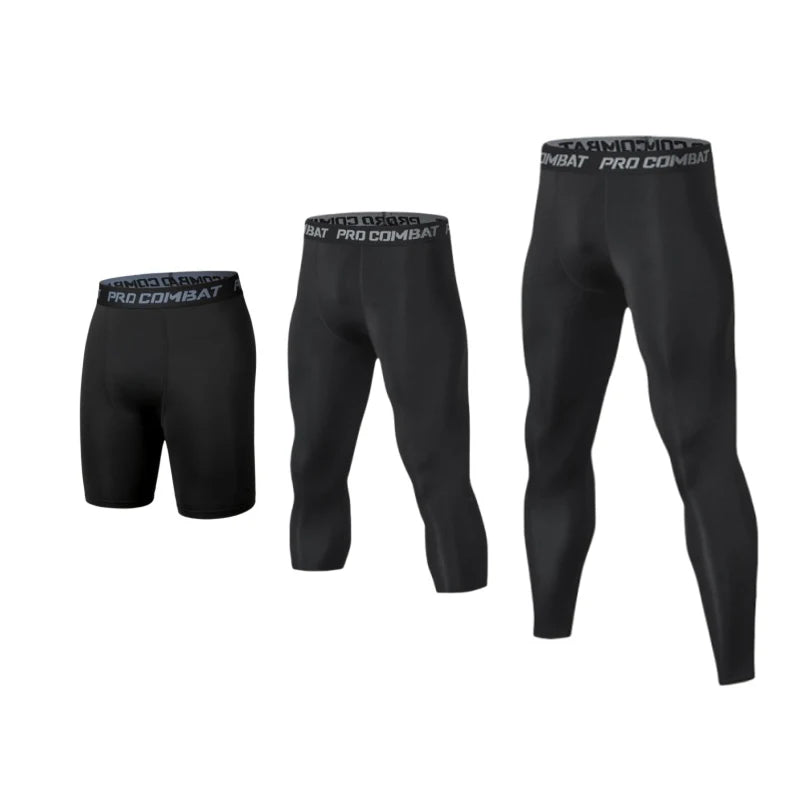 Men’s Compression Pants – Cool-Dry Leggings, Sports Baselayer, Running & Workout Tights