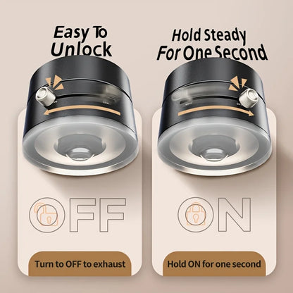 Magnetic Suction Phone Stand – Folding, Swivel, Double-Sided Holder for All Devices